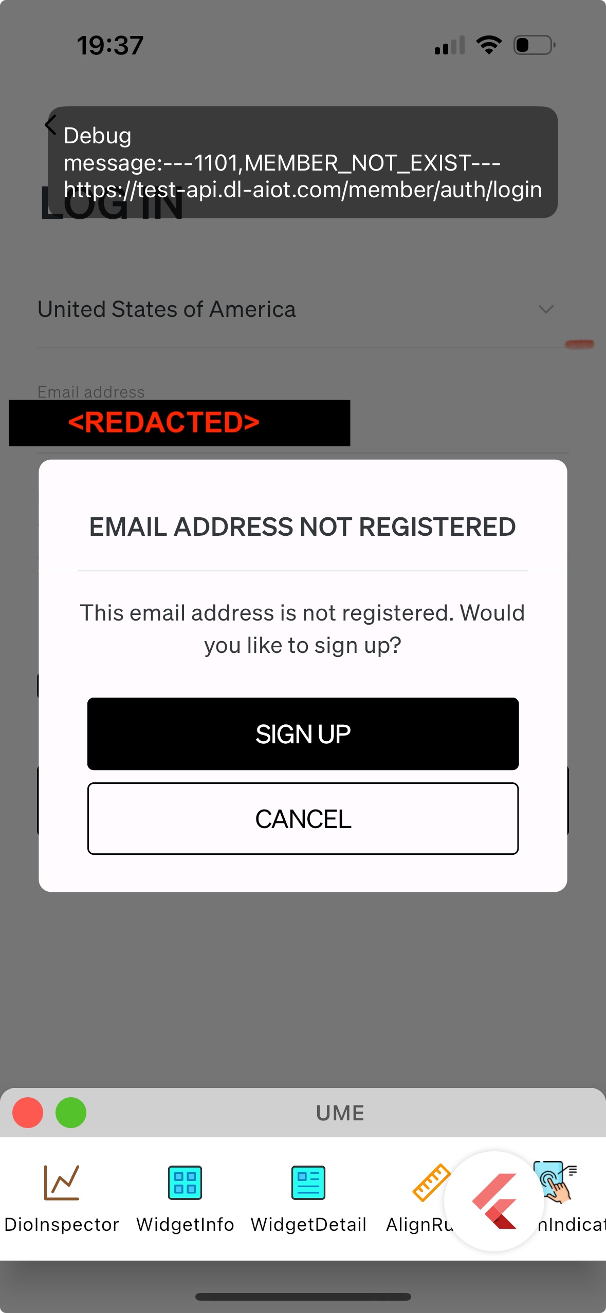 Sign In Page